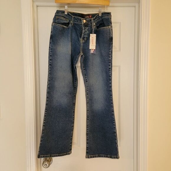 Quicksilver Roxy Jean one button bootcut jeans size 9 NWT - Picture 1 of 9